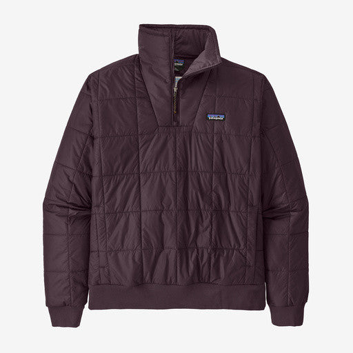 Patagonia Men's Box Quilted Pullover: Obsidian Plum