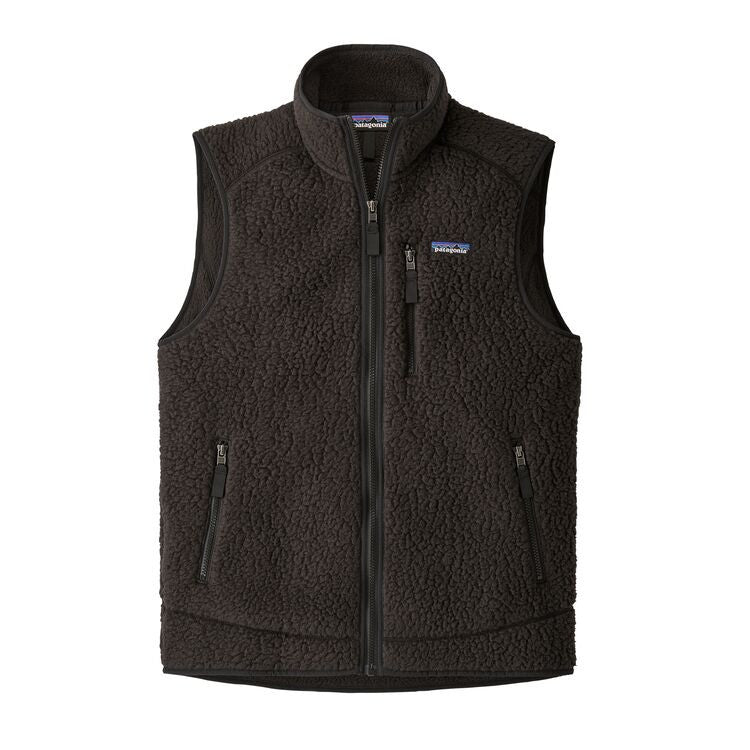 Patagonia Men's Retro Pile Fleece Vest - Black