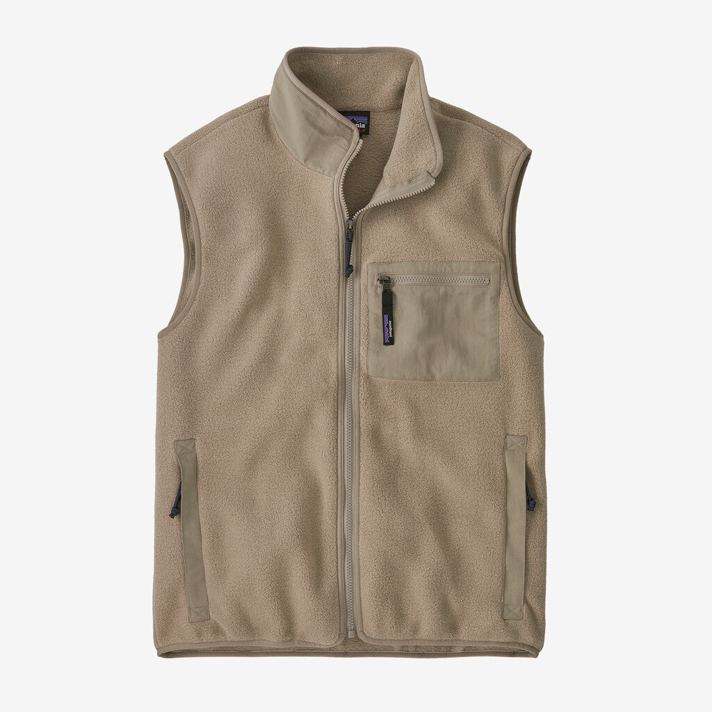 Patagonia Men's Synchilla® Fleece Vest: Seabird Grey