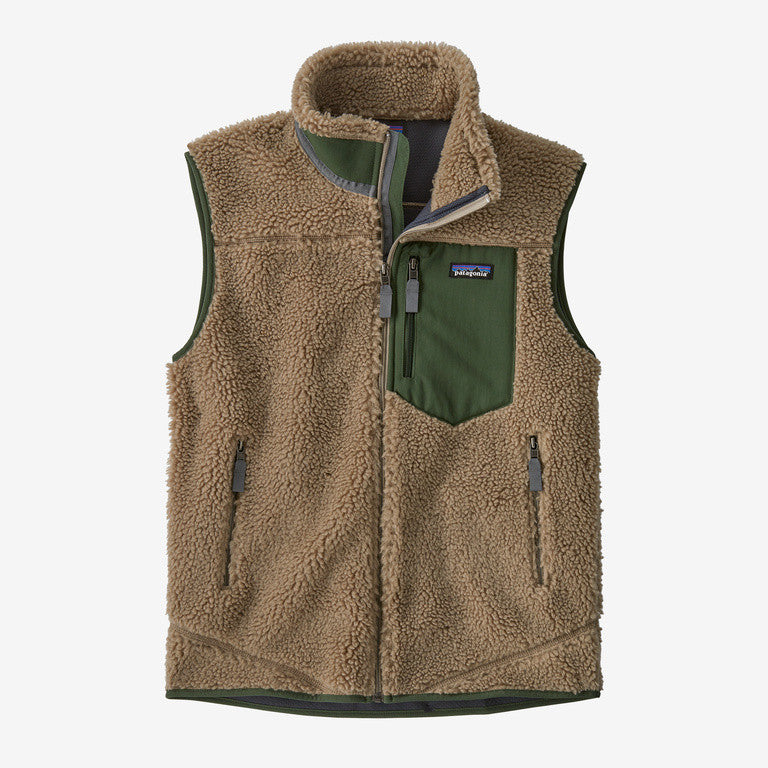 Patagonia Men's Classic Retro-X® Fleece Vest: Seabird Grey