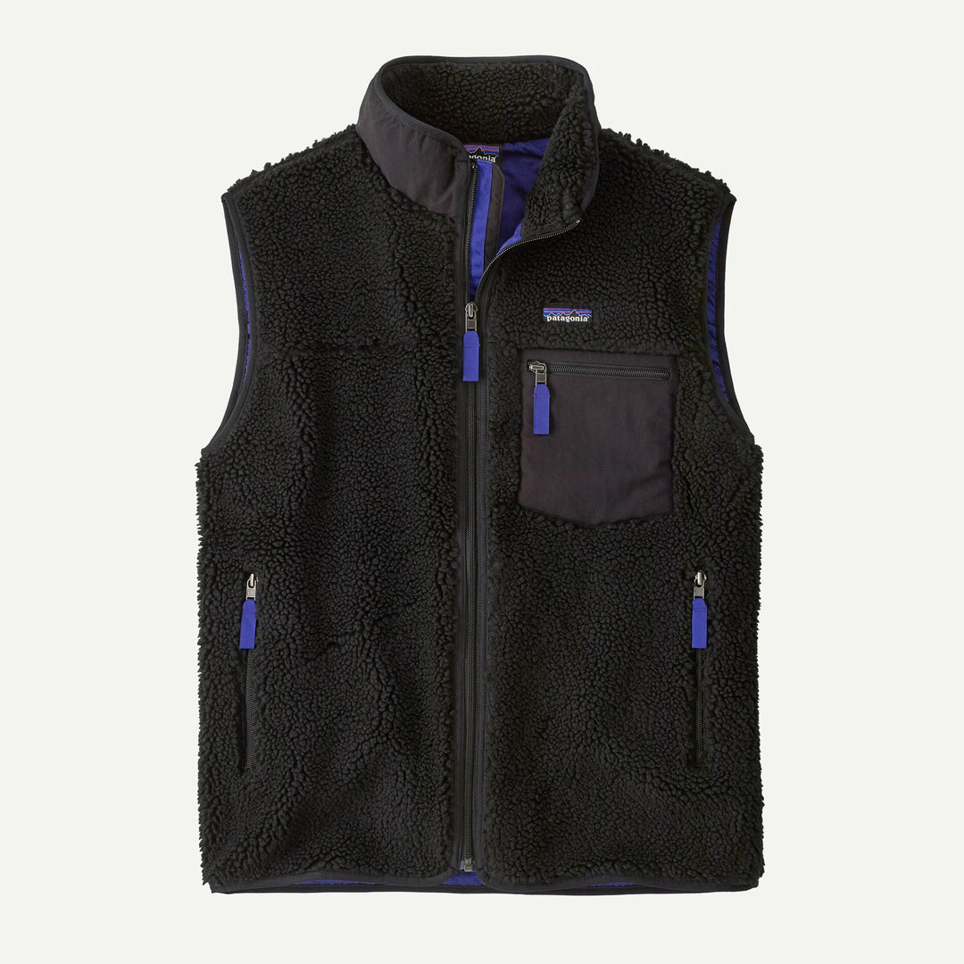 Patagonia Men's Classic Retro-X® Fleece Vest: Black