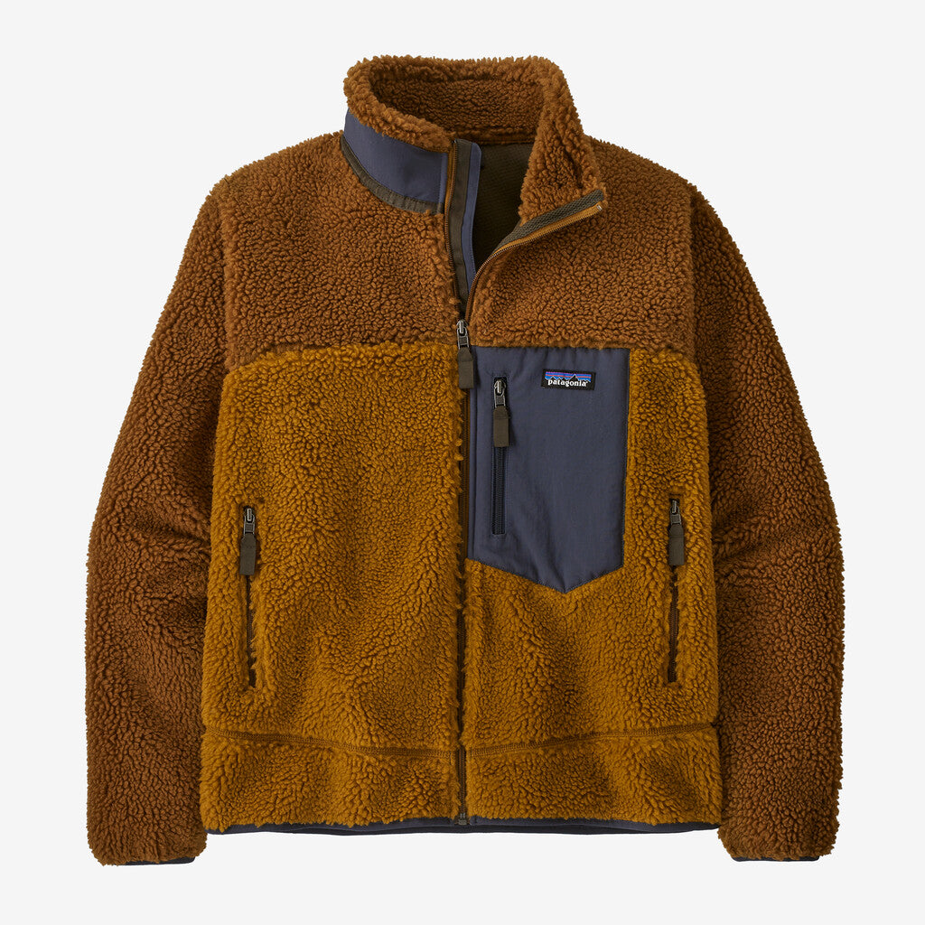Patagonia フリース レトロX ブラウン Patagonia Men's Classic Retro-X® Fleece Jacket: Shelter Brown