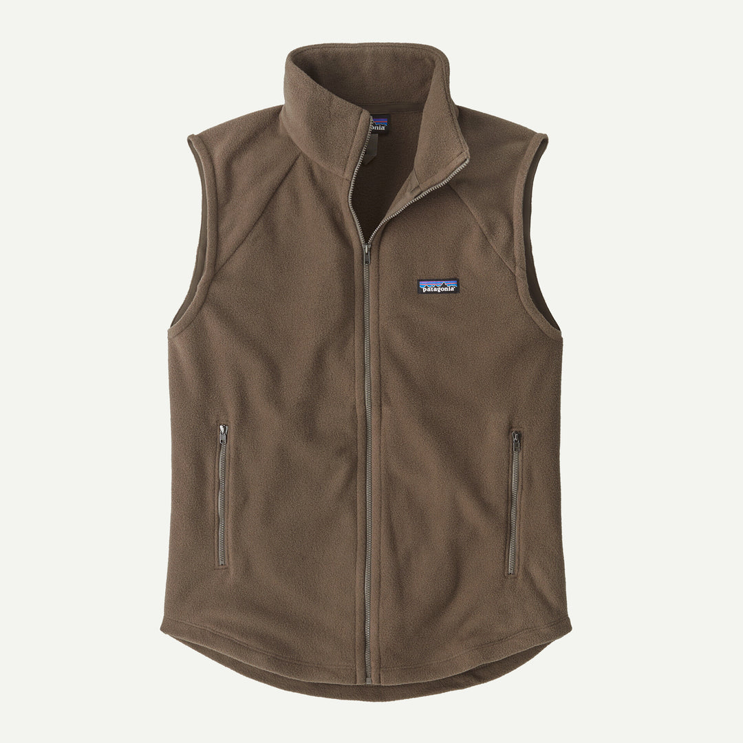 Patagonia Women's Classic Microdini Fleece Vest: Marlow Brown