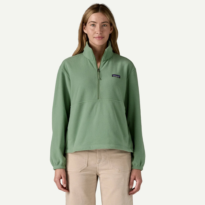Patagonia Women's Micro D® 1/2-Zip Fleece Pullover: Ellwood Green