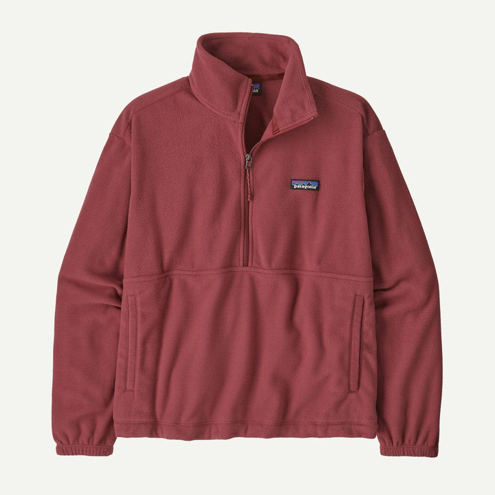 Patagonia Women's Micro D® 1/2-Zip Fleece Pullover: Sequoia Red
