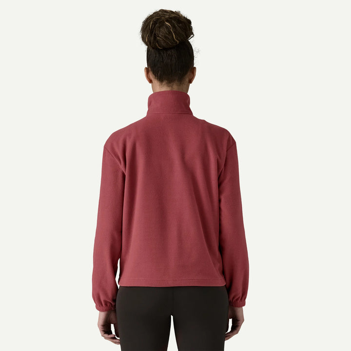 Patagonia Women's Micro D® 1/2-Zip Fleece Pullover: Sequoia Red