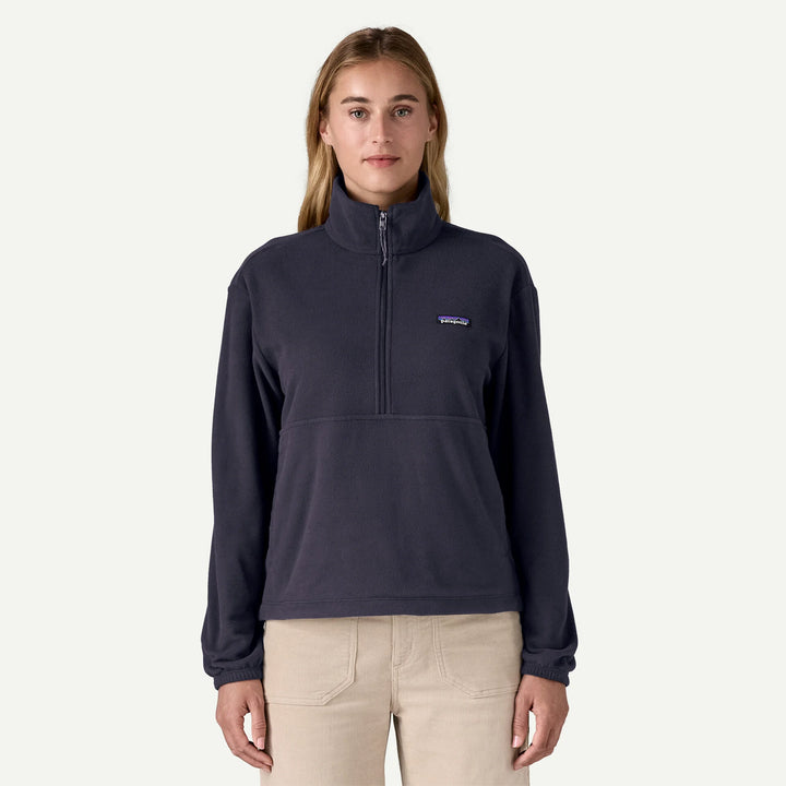 Patagonia Women's Micro D® 1/2-Zip Fleece Pullover: Sunken Blue