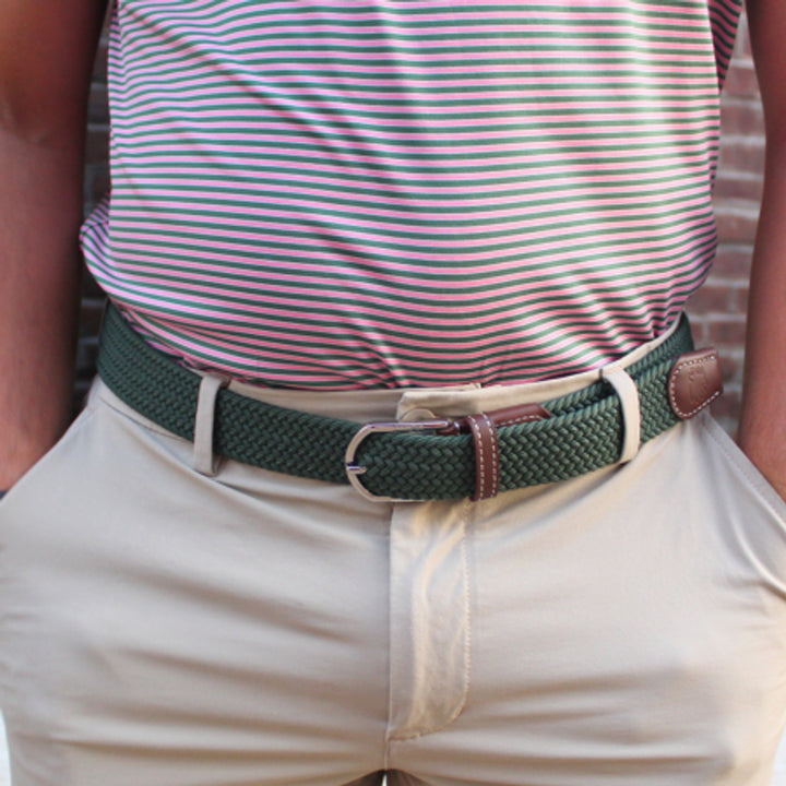 Roostas Woven Elastic Stretch Belt: The Sierra