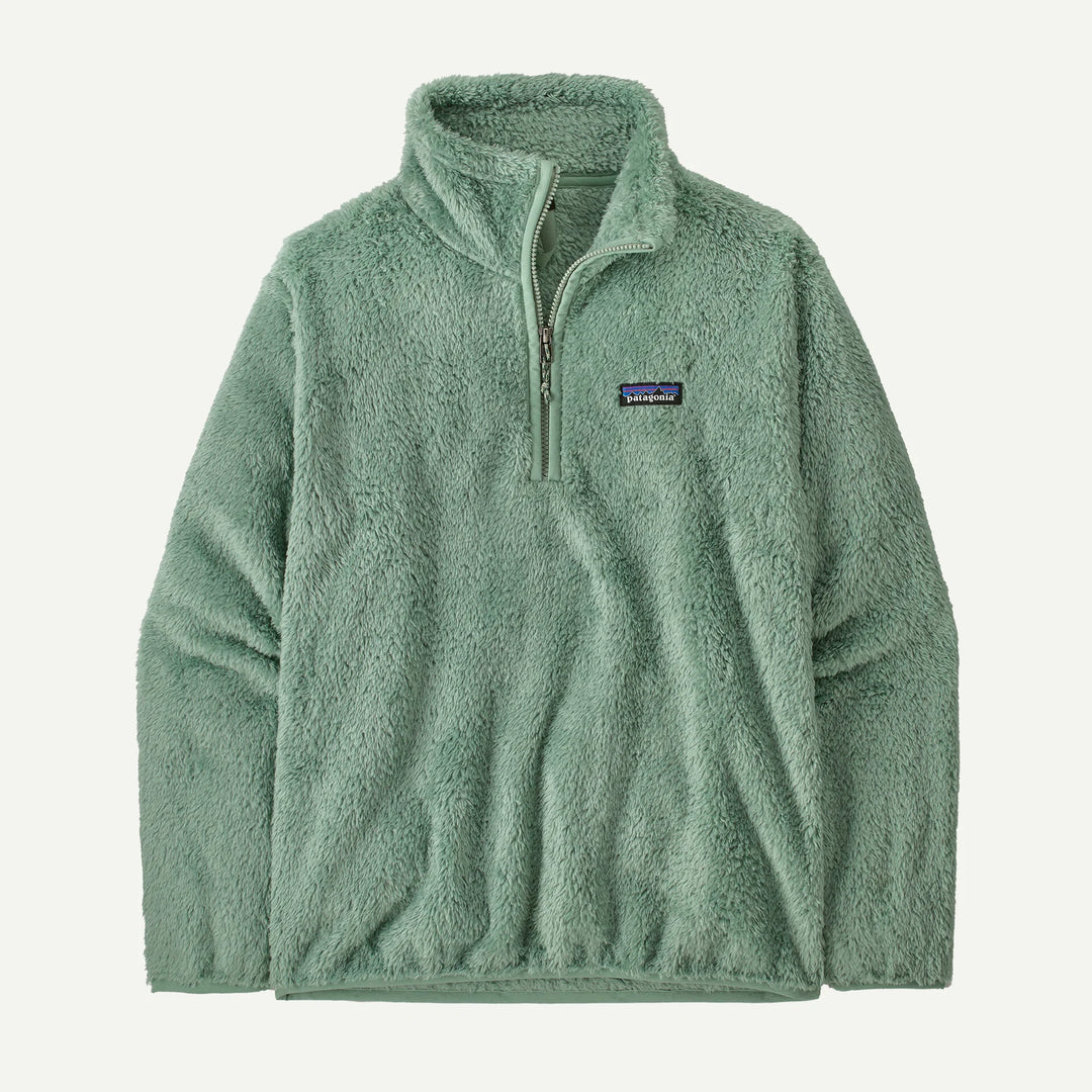 Patagonia Women's Los Gatos Fleece 1/4-Zip Fleece: Ellwood Green