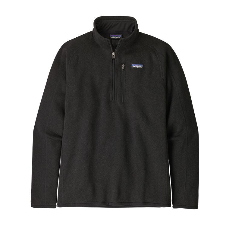 Patagonia Men's Better Sweater® 1/4-Zip Fleece - Black