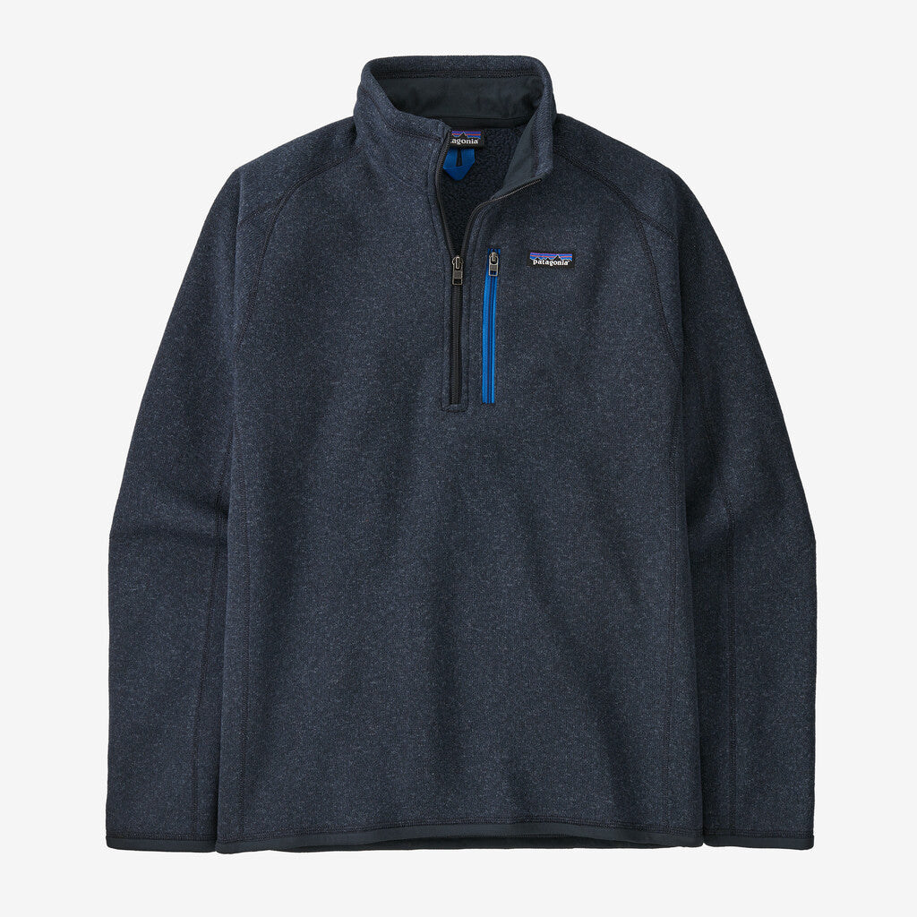 Patagonia Men's Better Sweater® 1/4-Zip Fleece: Pitch Blue