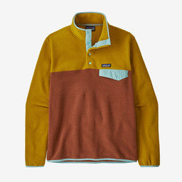 Patagonia Men's Lightweight Synchilla® Snap-T® Fleece Pullover: Sisu Brown