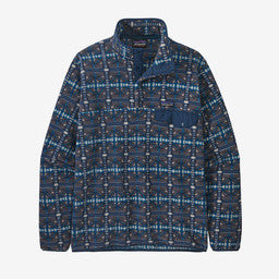 Patagonia Men's Lightweight Synchilla® Snap-T® Fleece Pullover: Snow Beam: Dark Natural