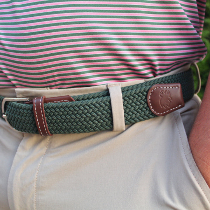 Roostas Woven Elastic Stretch Belt: The Sierra