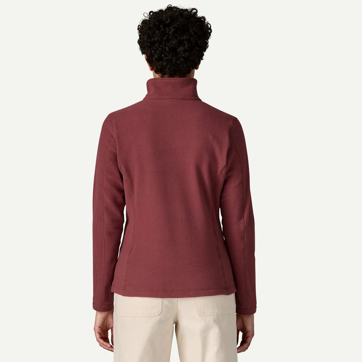 Patagonia Women's Micro D® 1/4-Zip Fleece: Sequoia Red