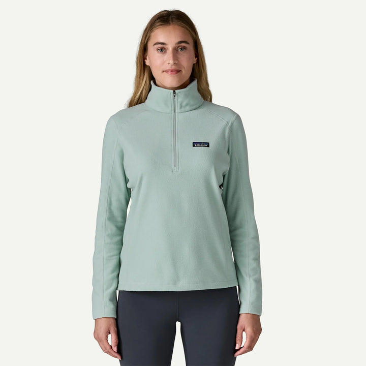 Patagonia Women's Micro D® 1/4-Zip Fleece: Virtually Blue
