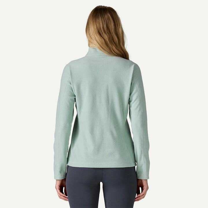 Patagonia Women's Micro D® 1/4-Zip Fleece: Virtually Blue