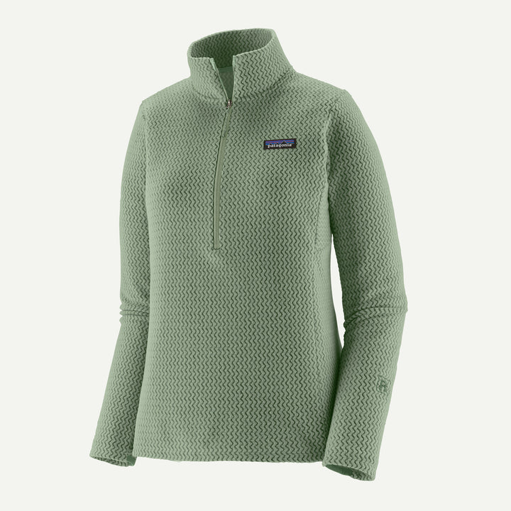 Patagonia Women's R1® Air Fleece Zip-Neck: Ellwood Green