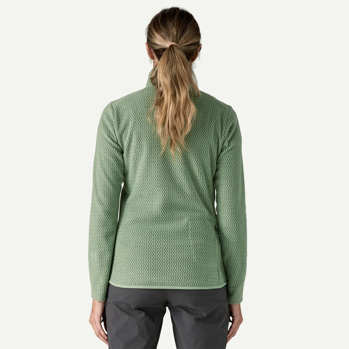 Patagonia Women's R1® Air Fleece Zip-Neck: Ellwood Green