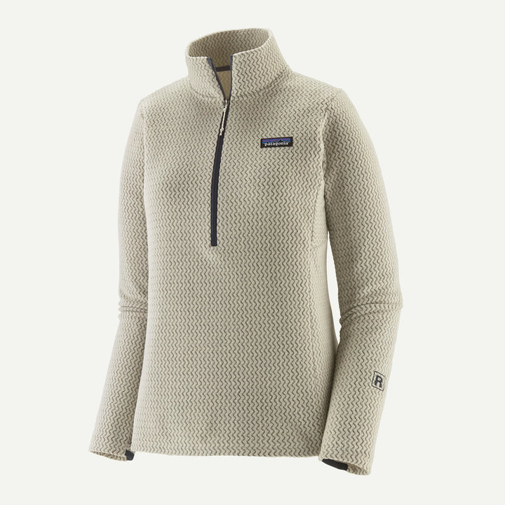 Patagonia Women's R1® Air Fleece Zip-Neck: Wool White