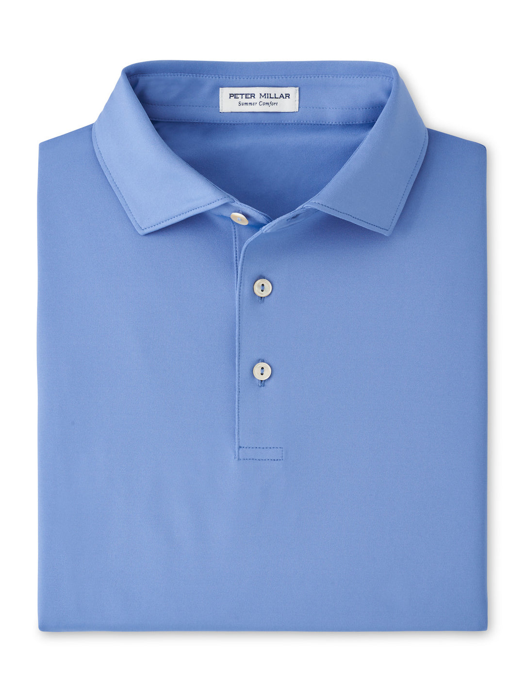 Peter Millar Solid Performance Jersey Polo: Evening Tide
