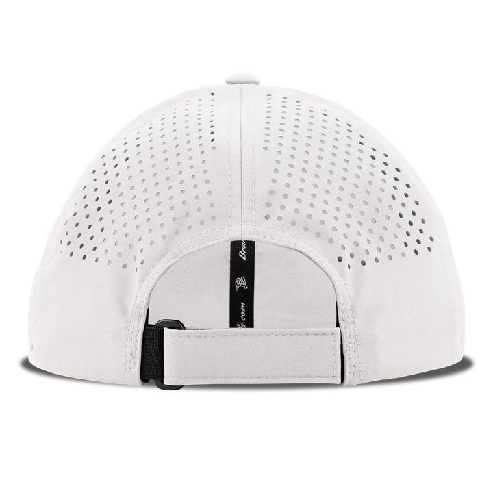 Branded Bills University of South Carolina "Gamecocks Garnet" Performance Dad Hat: White