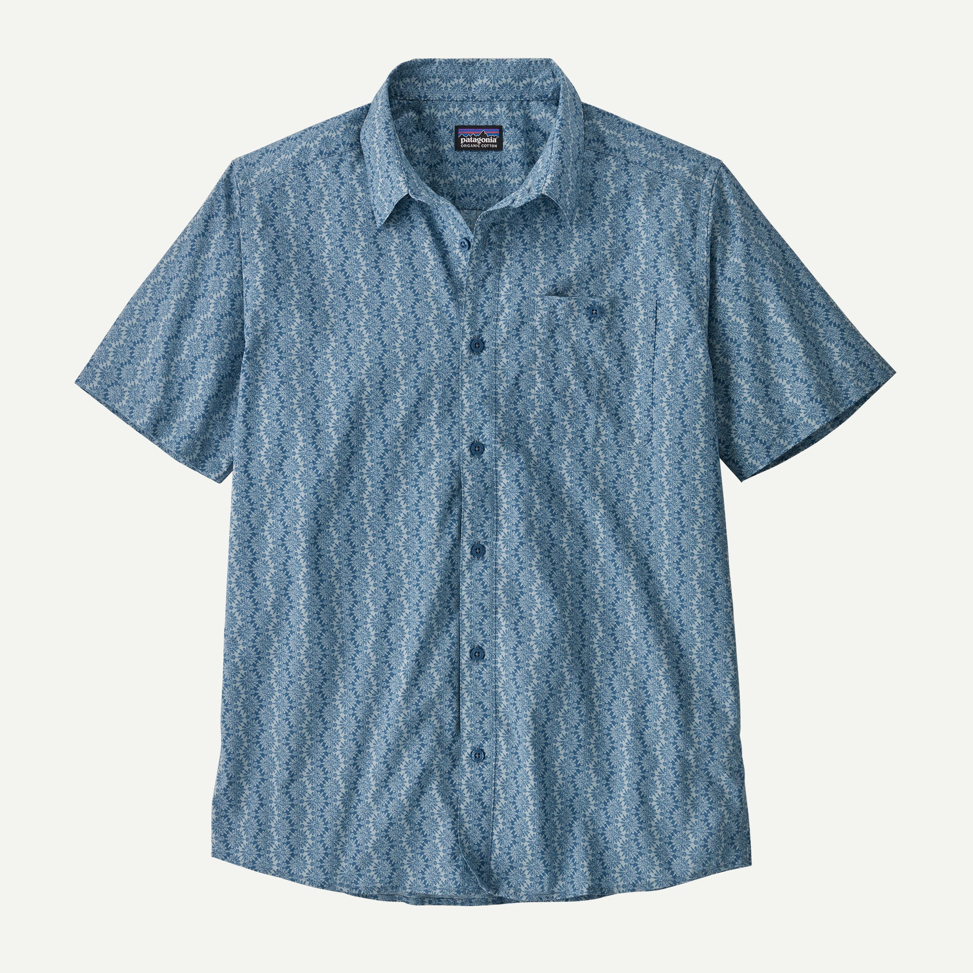 Patagonia Men's Go To Shirt: Kaleidoscope: Still Blue – Craig