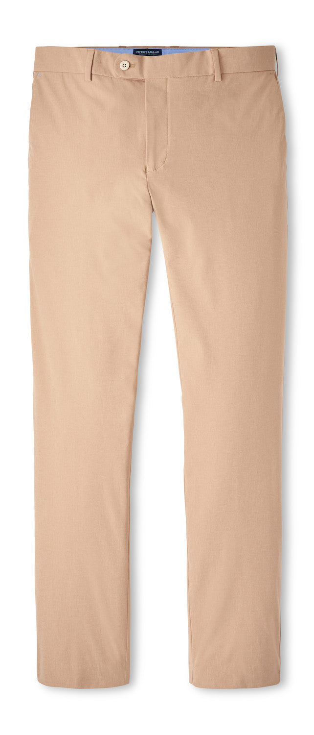 Peter Millar Crown Crafted Surge Performance Trouser: Camel