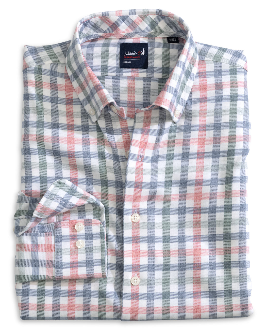 Johnnie-O Callum Sports Shirt: Navy