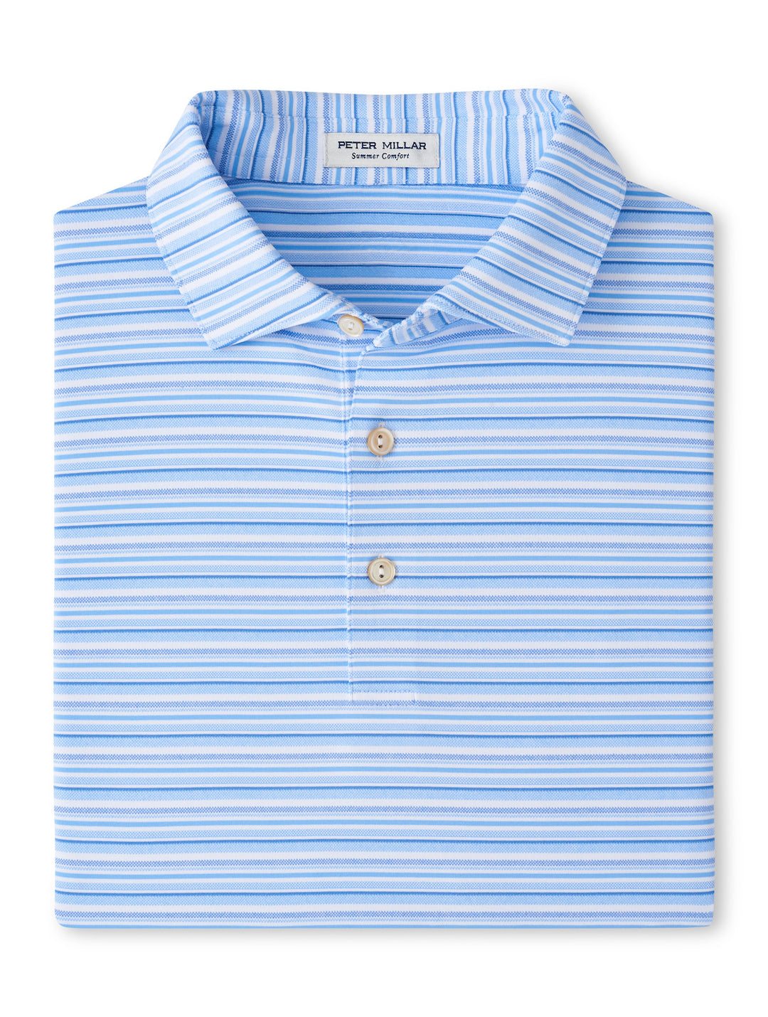 Peter Millar Atrium Performance Jersey Polo: White