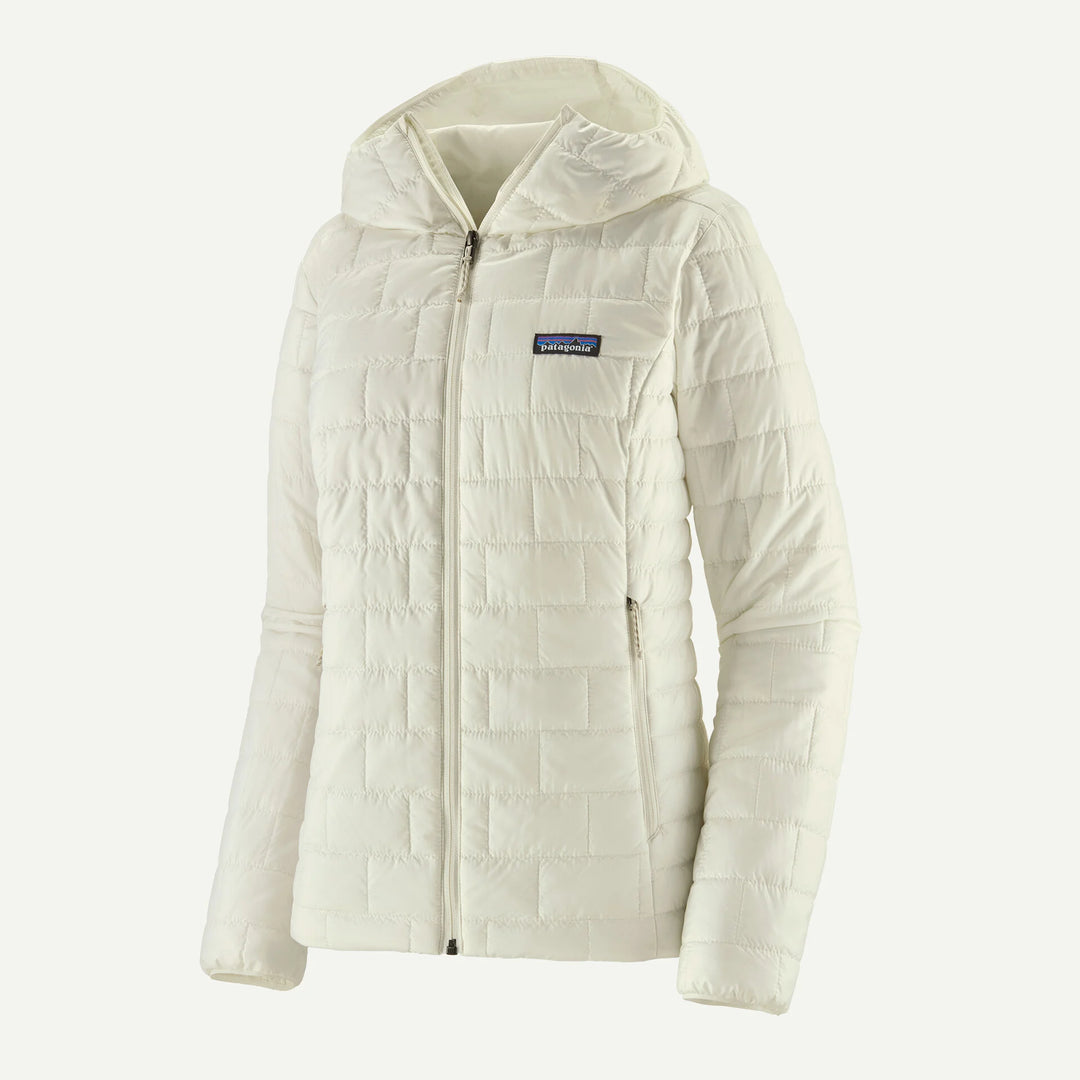 Patagonia Women's Nano Puff® Hoody: Birch White
