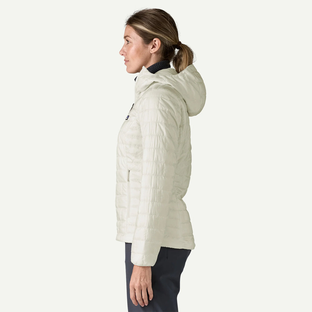 Patagonia Women's Nano Puff® Hoody: Birch White