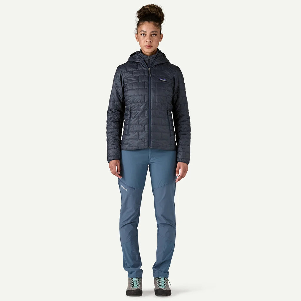 Patagonia Women's Nano Puff® Hoody: Smolder Blue