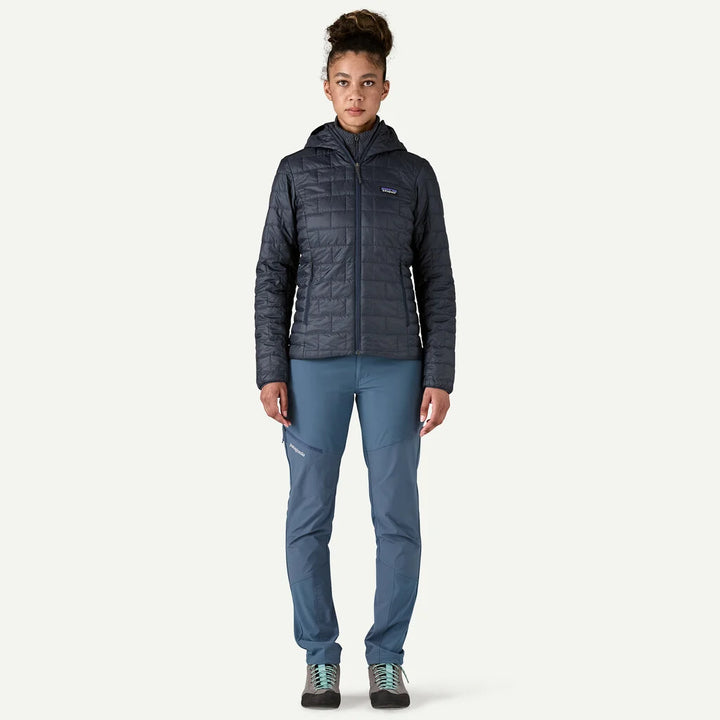 Patagonia Women's Nano Puff® Hoody: Smolder Blue