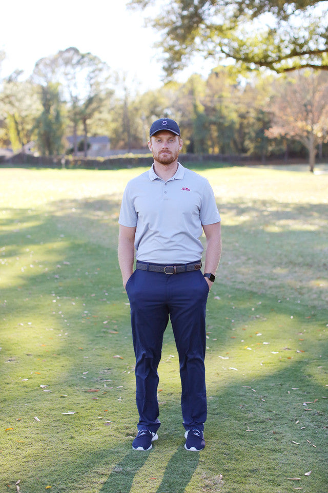 Roostas The Scottsdale Woven Elastic Stretch Belt: Grey