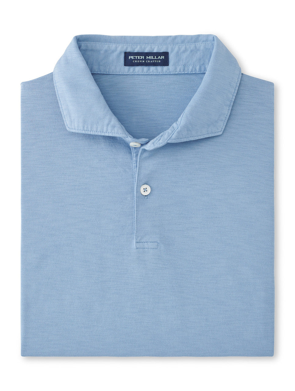 Peter Millar Crown Crafted Journeyman Short-Sleeve Polo: Angelite