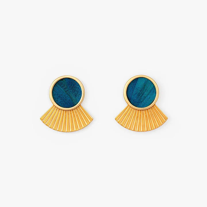 Brackish Large Stud Earring: August Cay