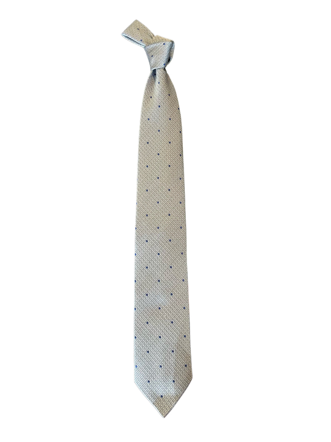 Seaward and Stearn Pin Dot With Blue Polka Dots Tie