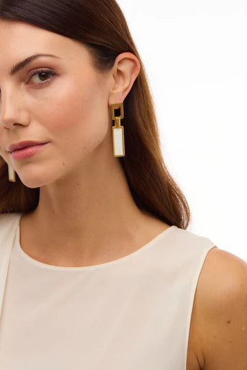 Brackish Drop Earring: Lightbourne Cay