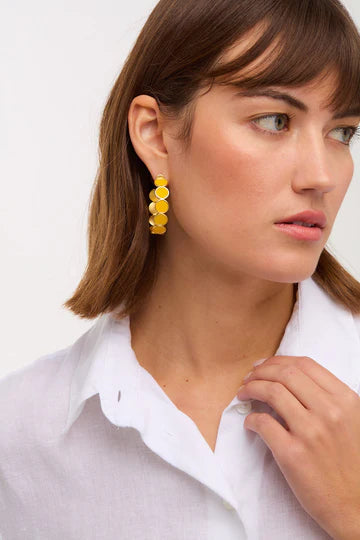 Brackish Hoop Earring: Behring Point