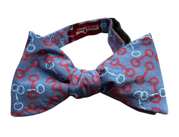 Southern Proper Navy/Red Derby Bowtie