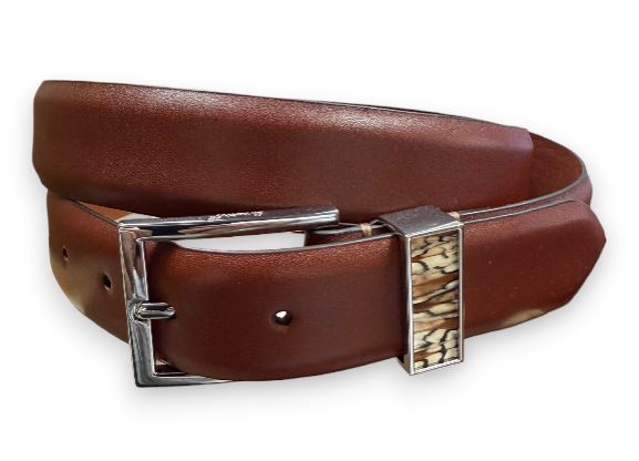 Brackish Bear Island Bear Belt: Brown