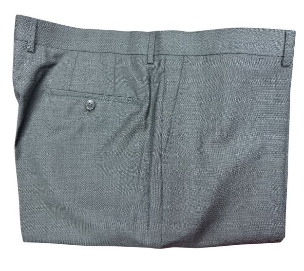 Maxdavoli by Maxman Charcoal Sharkskin Dress Pant