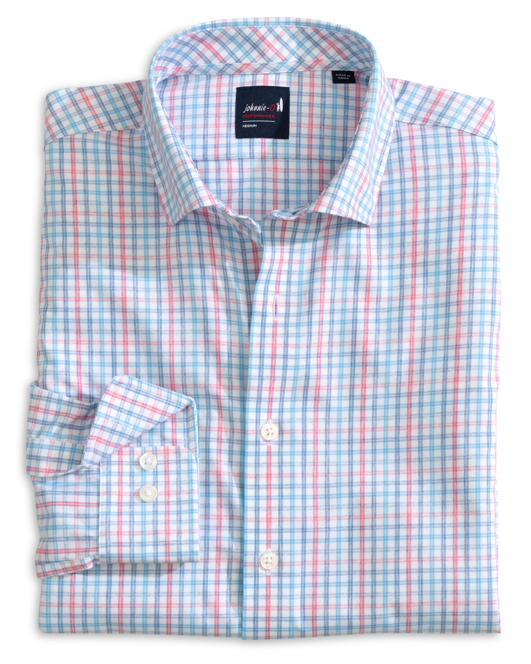Johnnie-O Han Sport Shirt: White