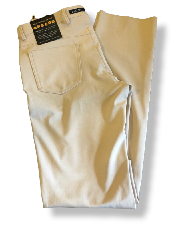 Ballin 5-Pocket Commuter Knit Chino Pant: Khaki