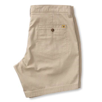 Duckhead 7" Field Canvas Camp Short: Khaki
