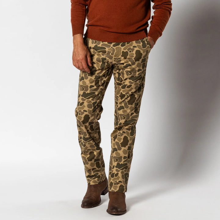Duck Head Classic Fit Gold School Chino: Original Khaki Camo