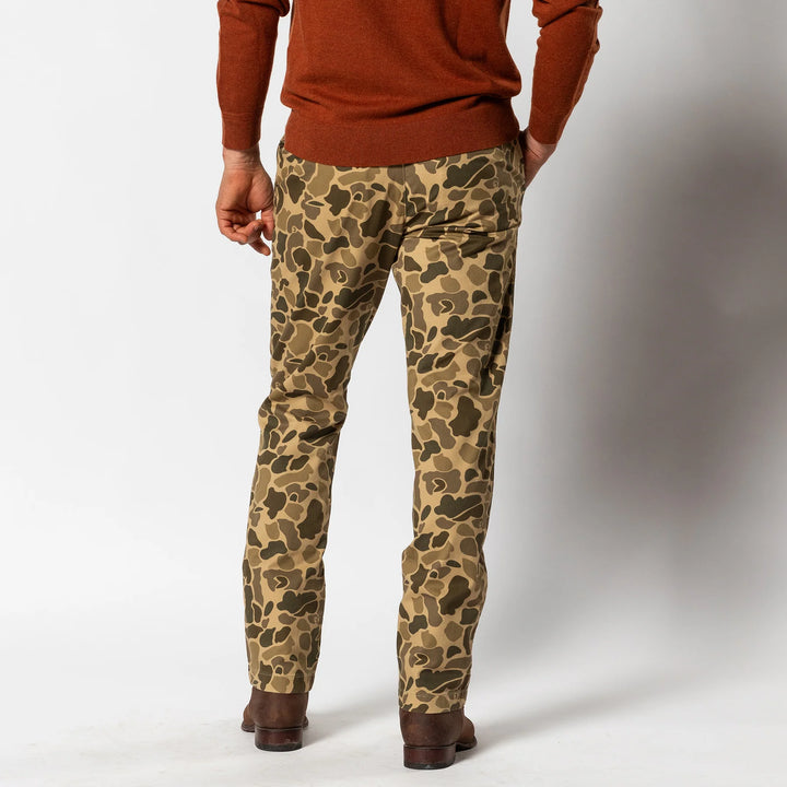 Duck Head Classic Fit Gold School Chino: Original Khaki Camo