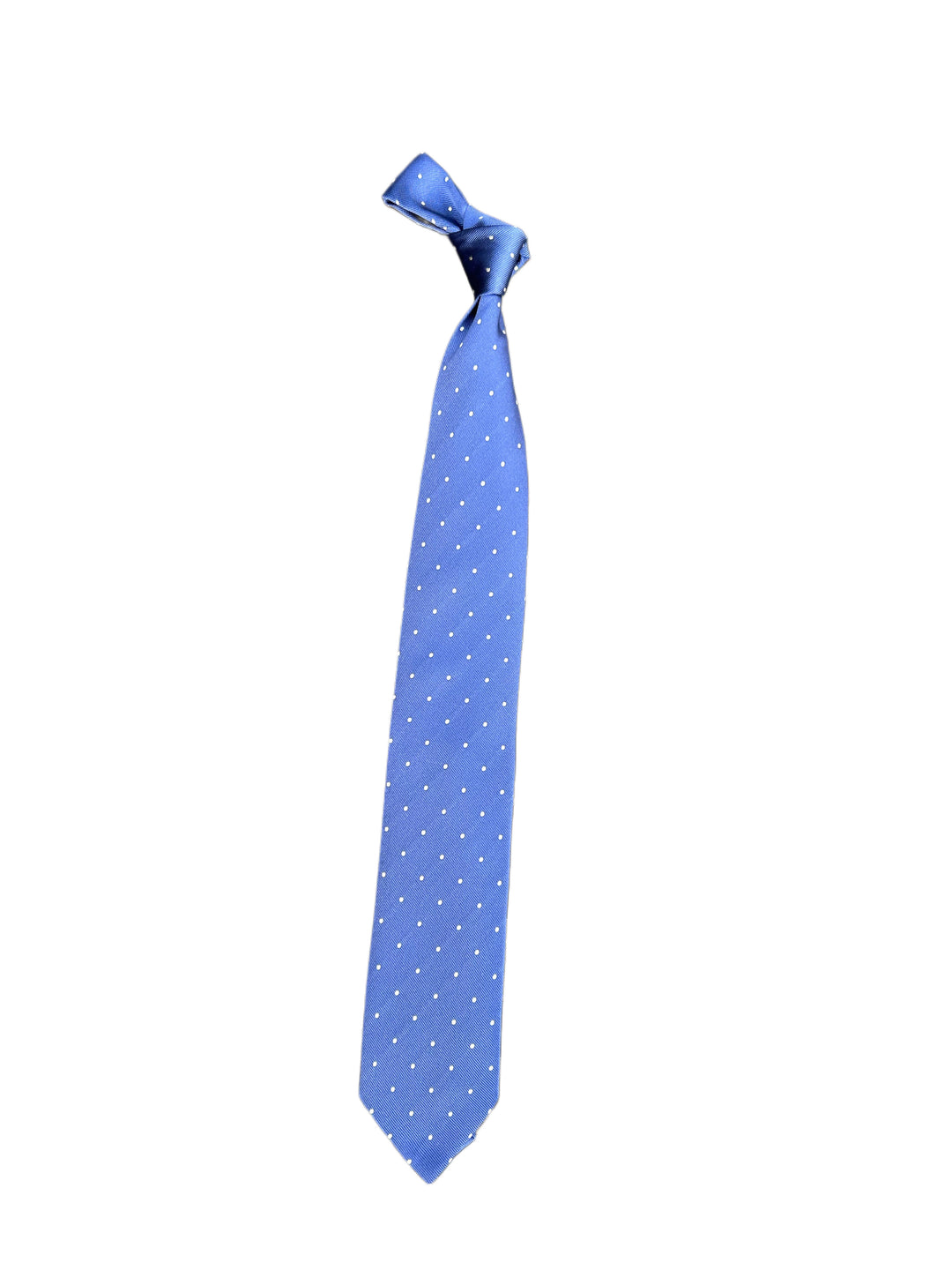 Seaward and Stearn Royal Blue Polka Dot Tie