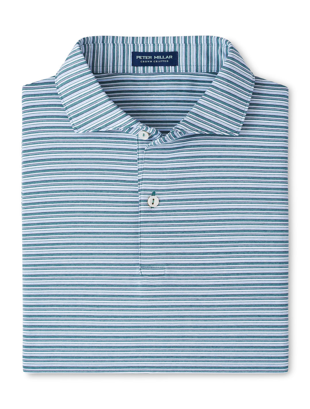 Peter Millar Crown Crafted Chase Performance Jersey Polo: Sherwood